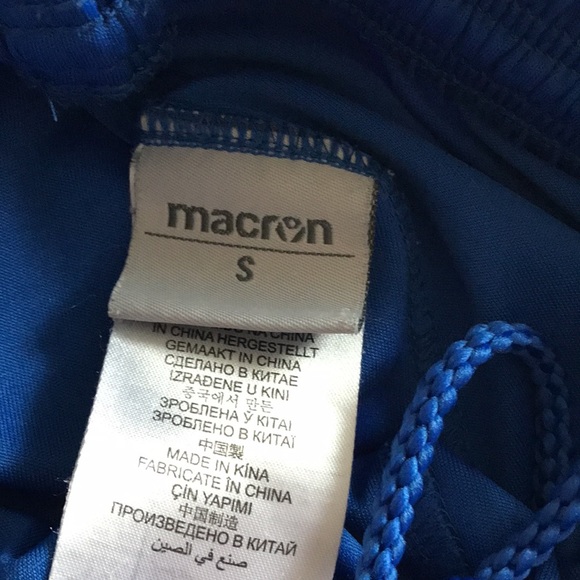 Macron Boys Blue Shorts - Picture 3 of 3